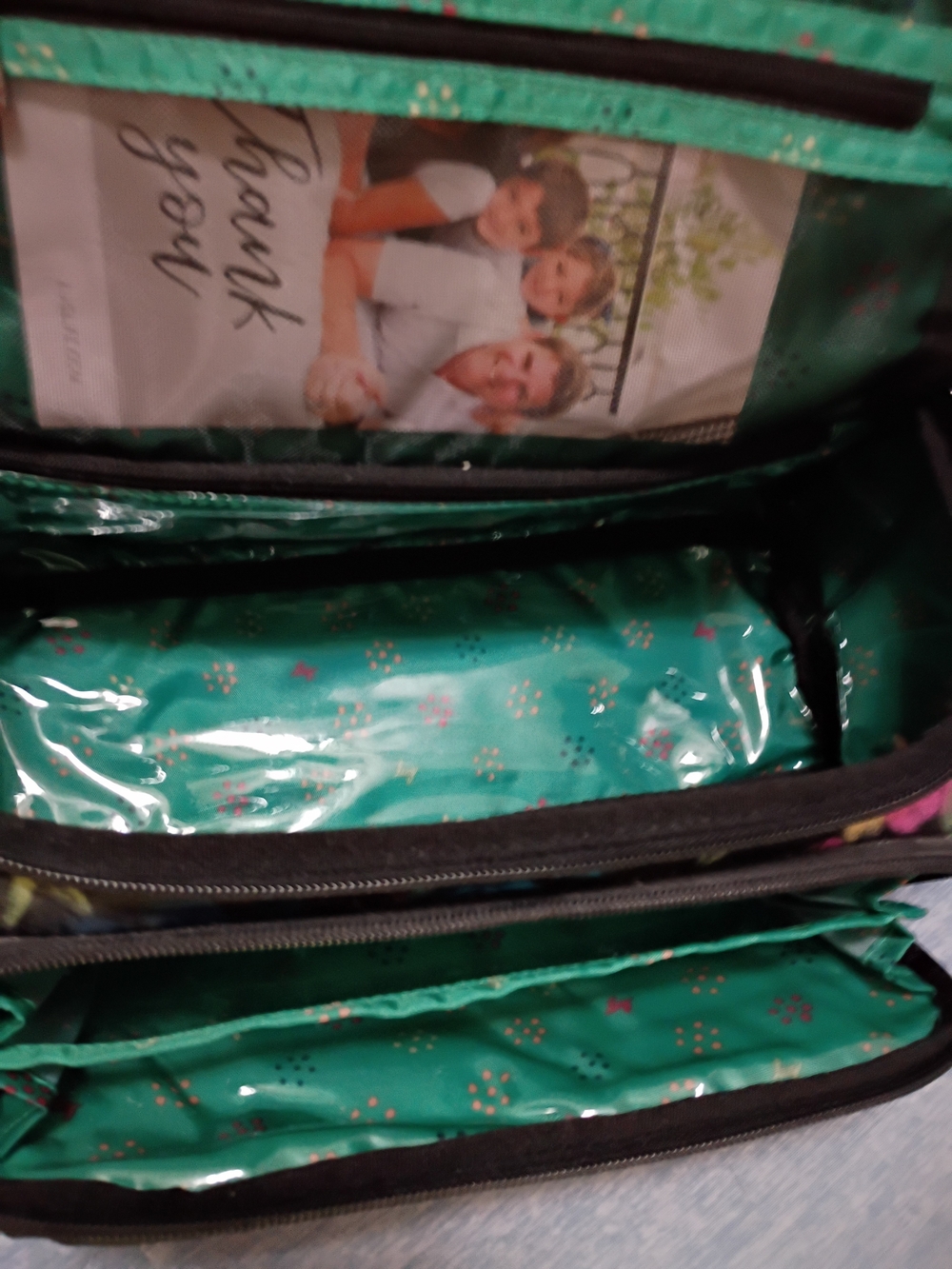 Lug Trolley Bloom Black Women’s Travel Cosmetic Bag in Black - Picture 4 of 13